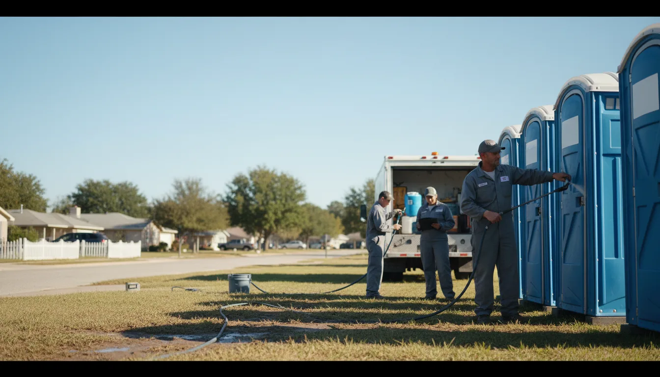 Long-Term Portable Toilet Rental in Dunbar, WI near me